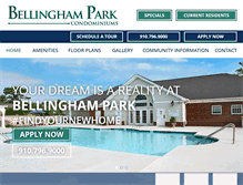 Tablet Screenshot of bellinghampark.com
